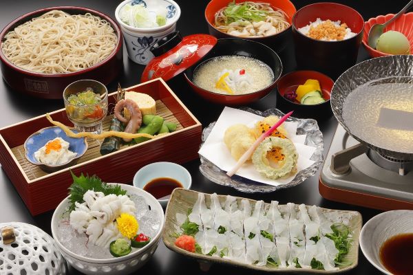 7月・8月 京の夏の味覚 京蕎麦懐石『極み』